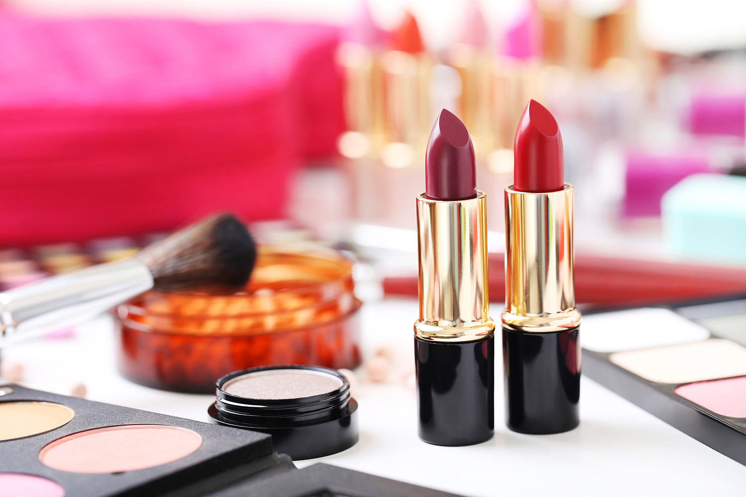 The Shades of lipstick